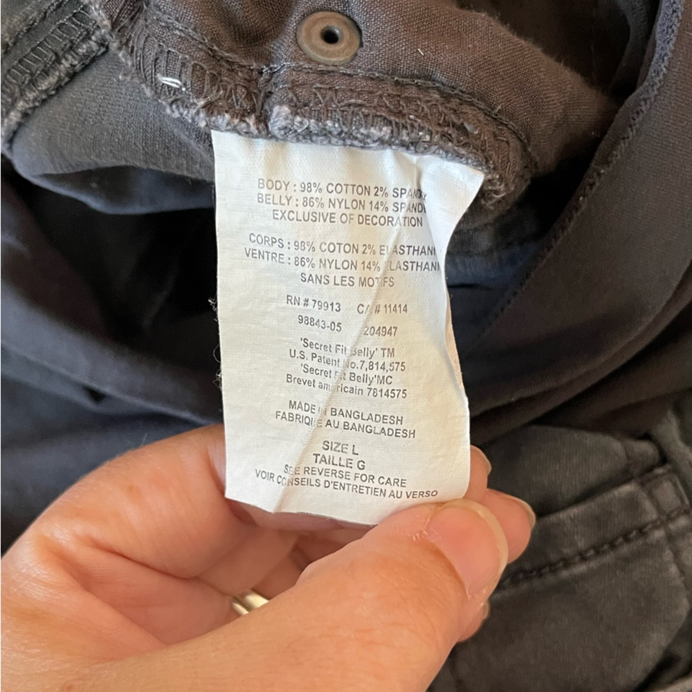 Indigo Blue Stretch Panel Maternity Jeans - Picture 6 of 7